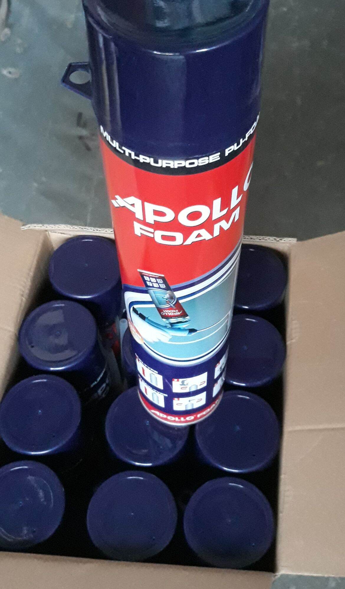 [HCM] Keo foam,  keo bọt nở Apollo chất lượng tốt có vòi phun không cần súng