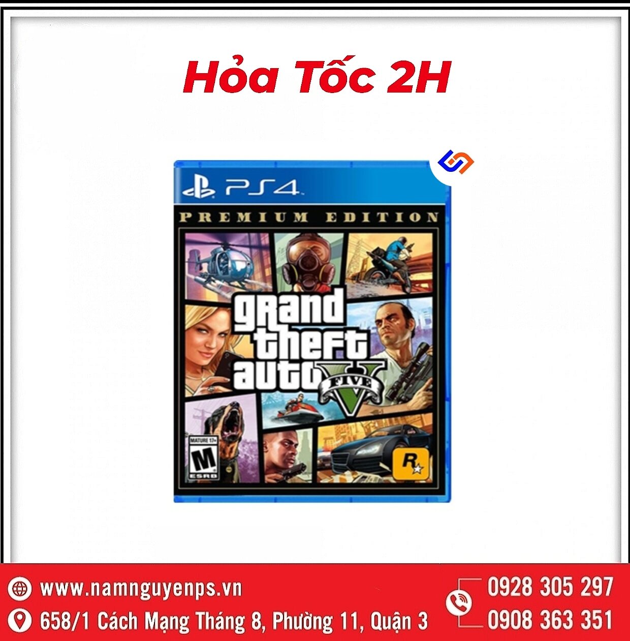 Đĩa Game PS4 | Grand Theft Auto 5 GTA 5 GTA5