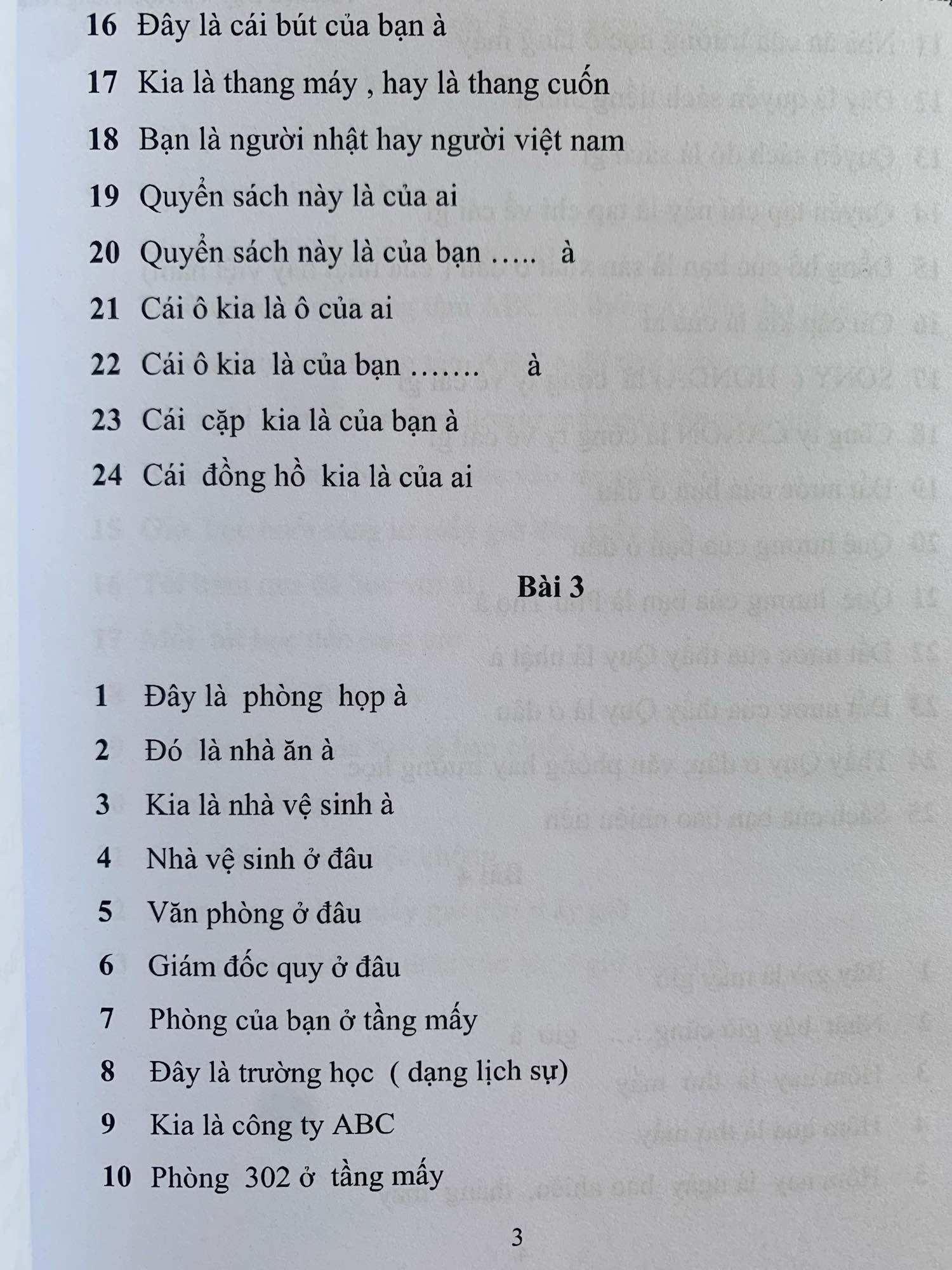 Sổ tay kaiwa và luyện dịch N54