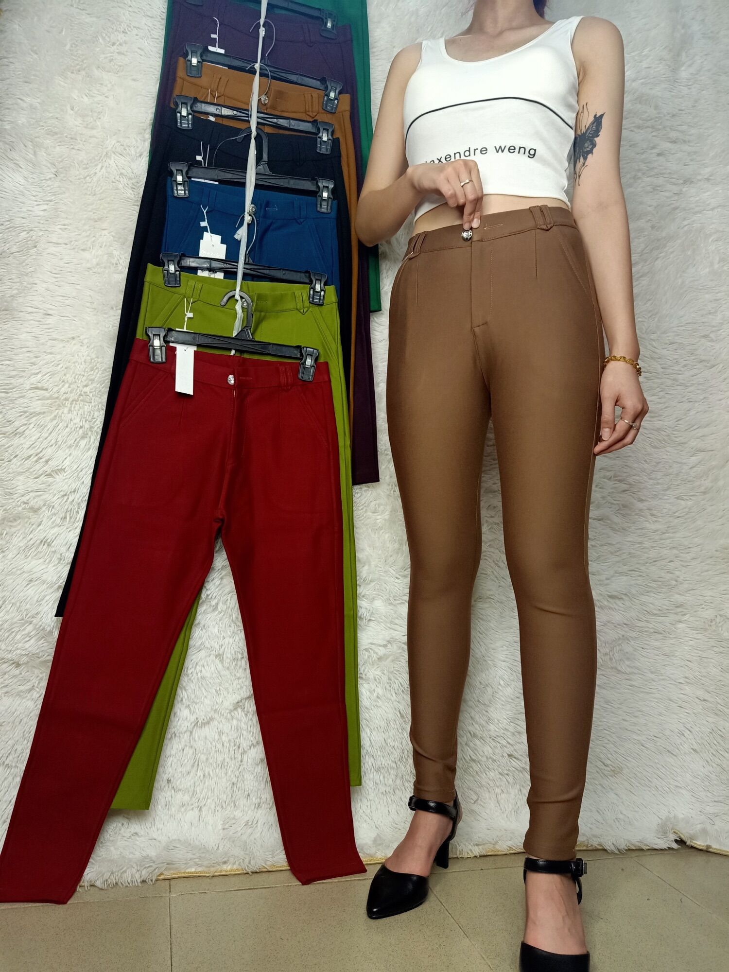 Quần cotton 4 chiều xịn