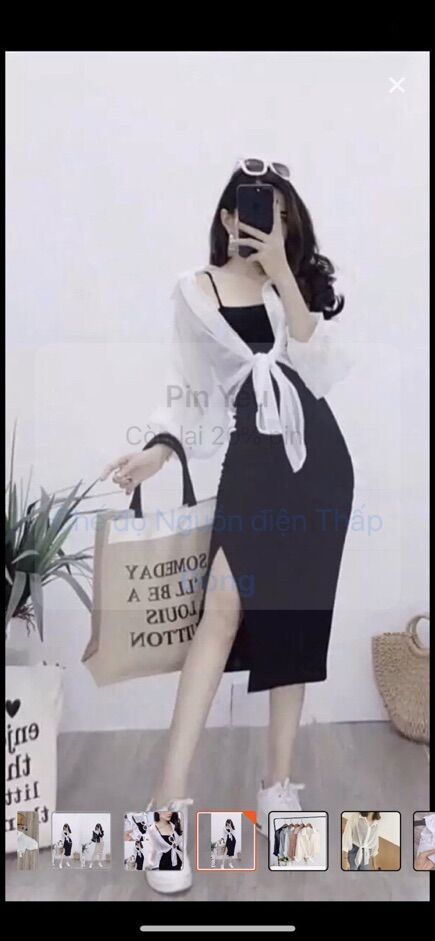 ÁO KHOÁC VOAN CỘT EO SIÊU XINH