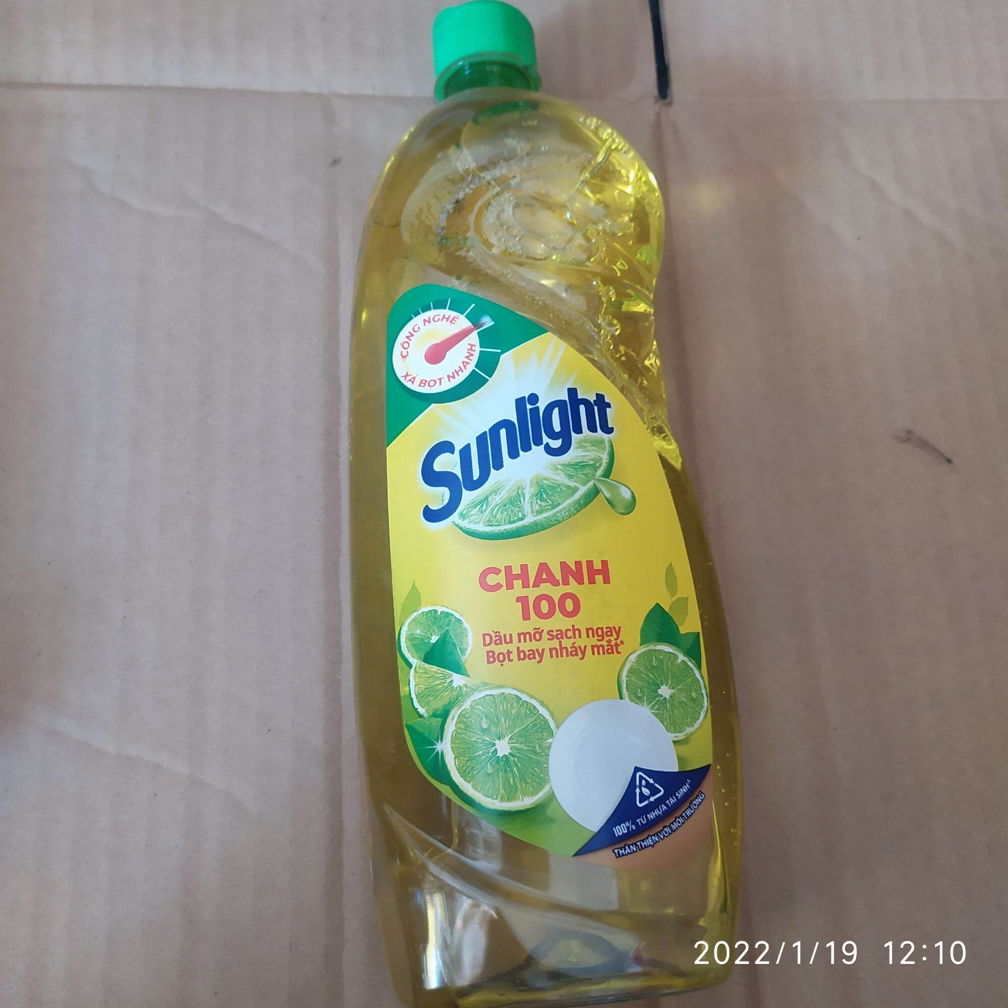 Nước rửa chén sunlight 750gam