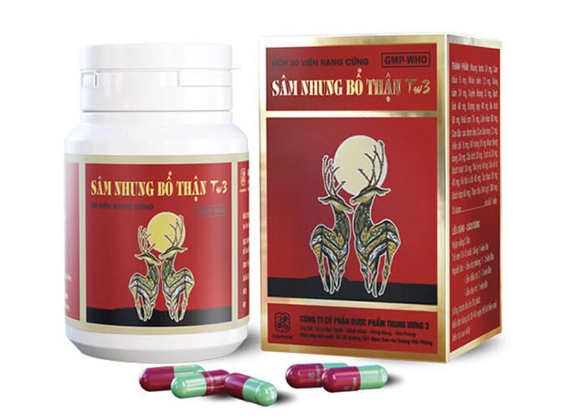 Sâm nhung bổ thận TW3