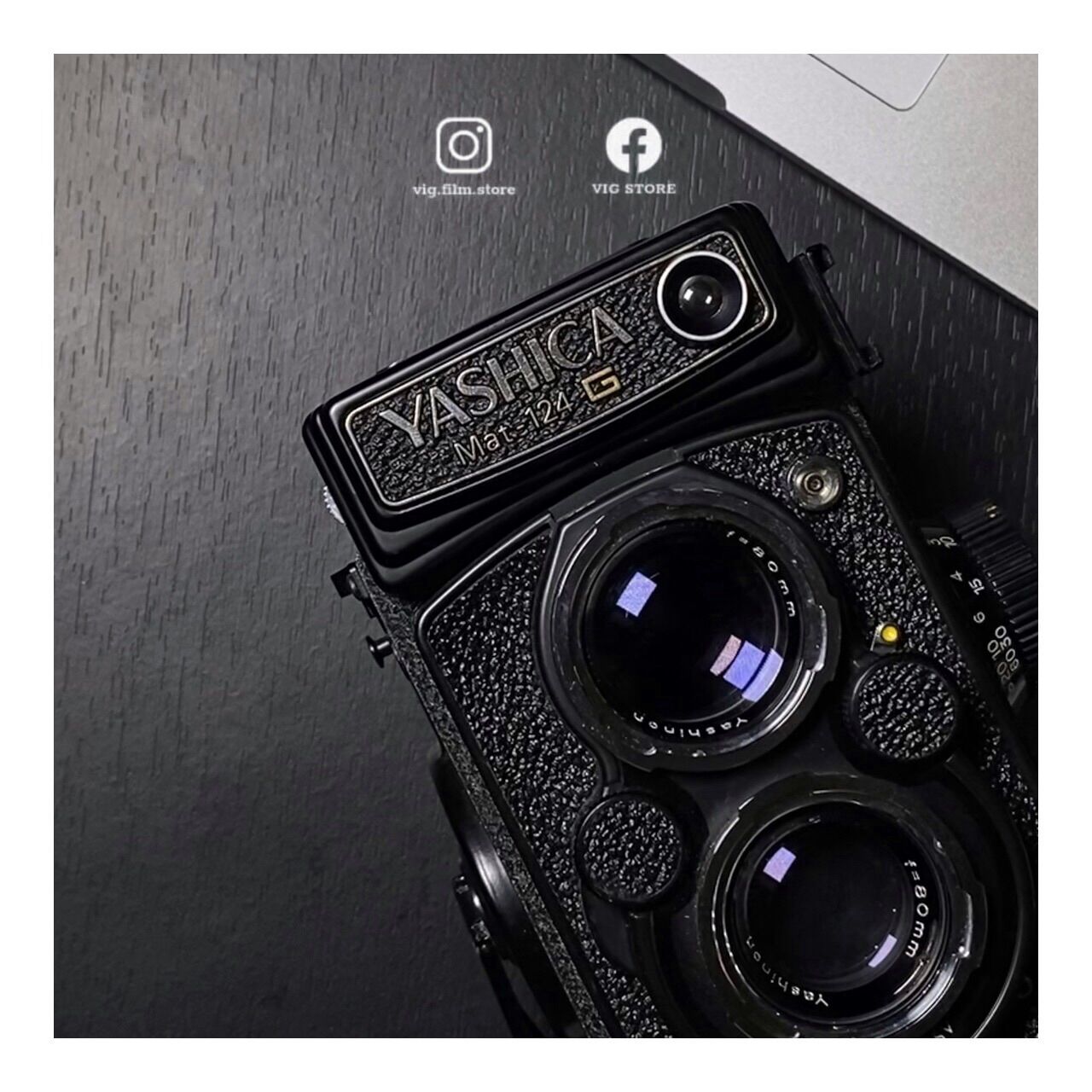 Máy ảnh film TLS Yashica Mat 124G