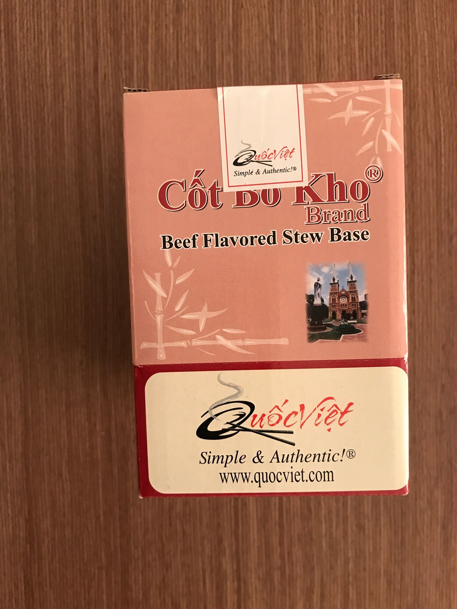 Nước dùng cô đặc nấu Bò kho