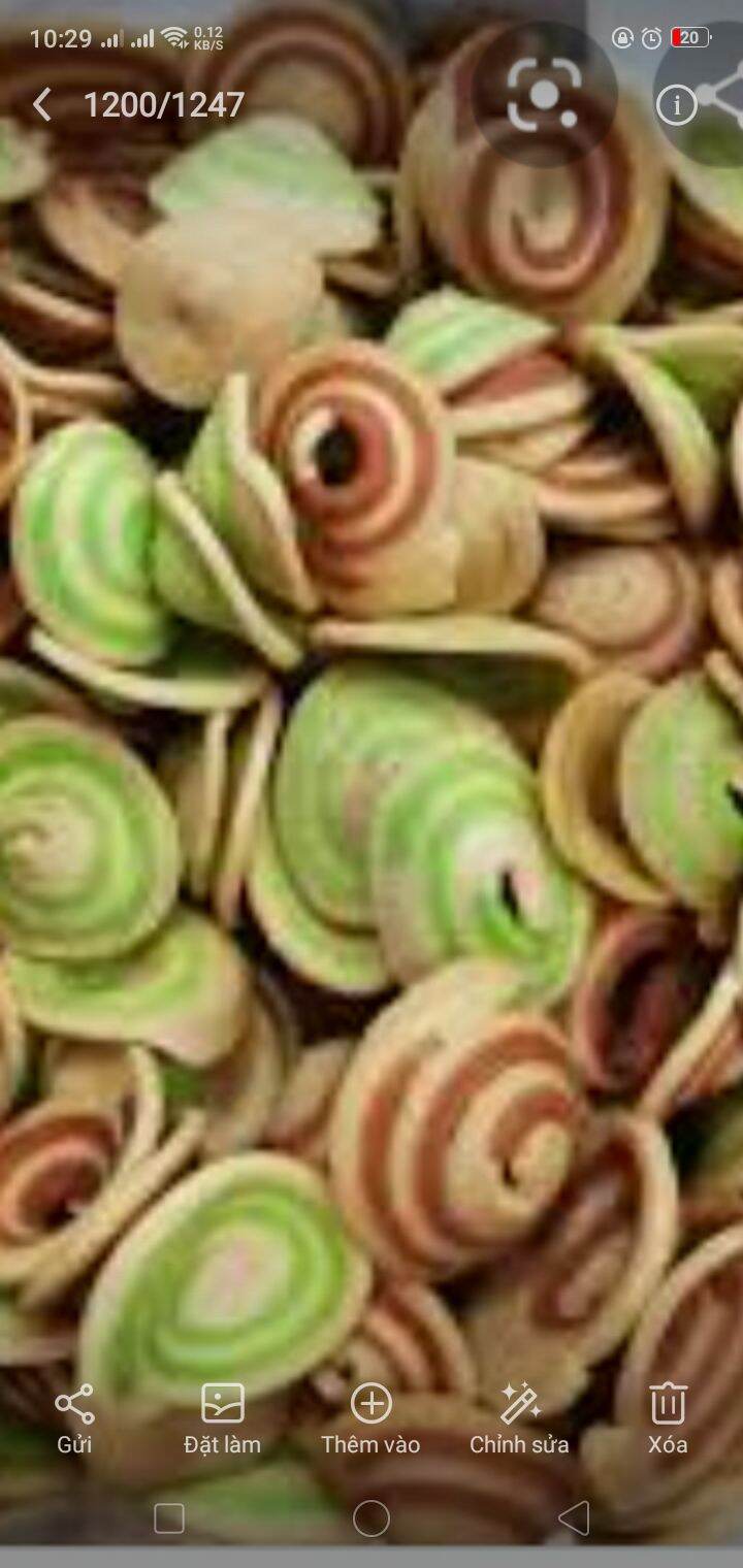 [HCM]bánh tai heo.goi nhỏ dễ ăn .10k/bịch 100g