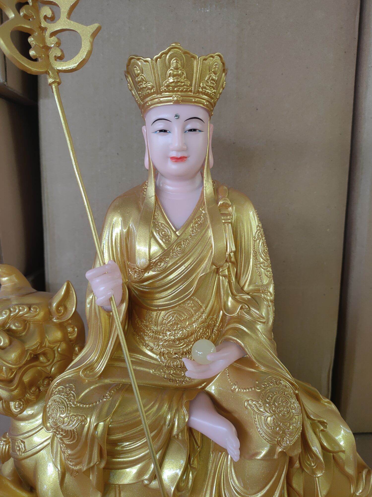Tượng Địa Tạng Bồ Tát cao 40cm