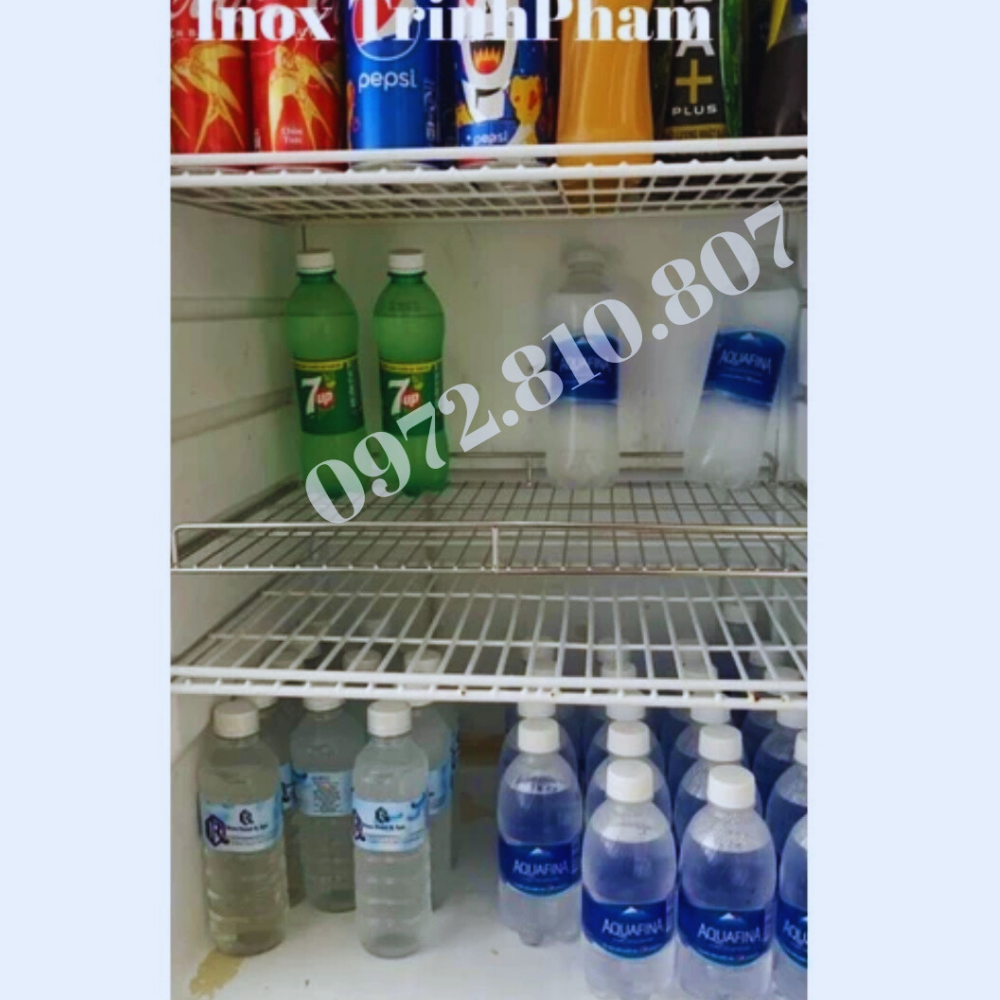 Khay tủ mát- khay, vỉ inox 304 dùng tủ mát sanaky, alaska, Darling