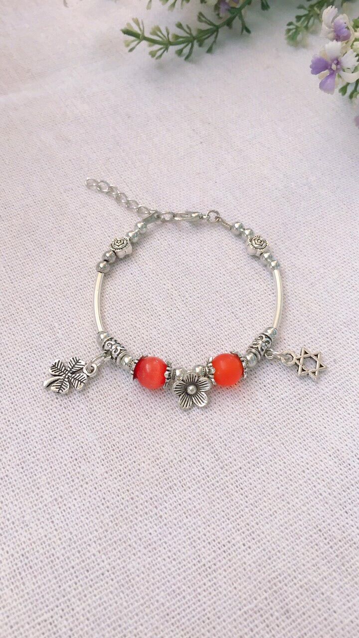 Vòng tay HandMade đá mắt mèo