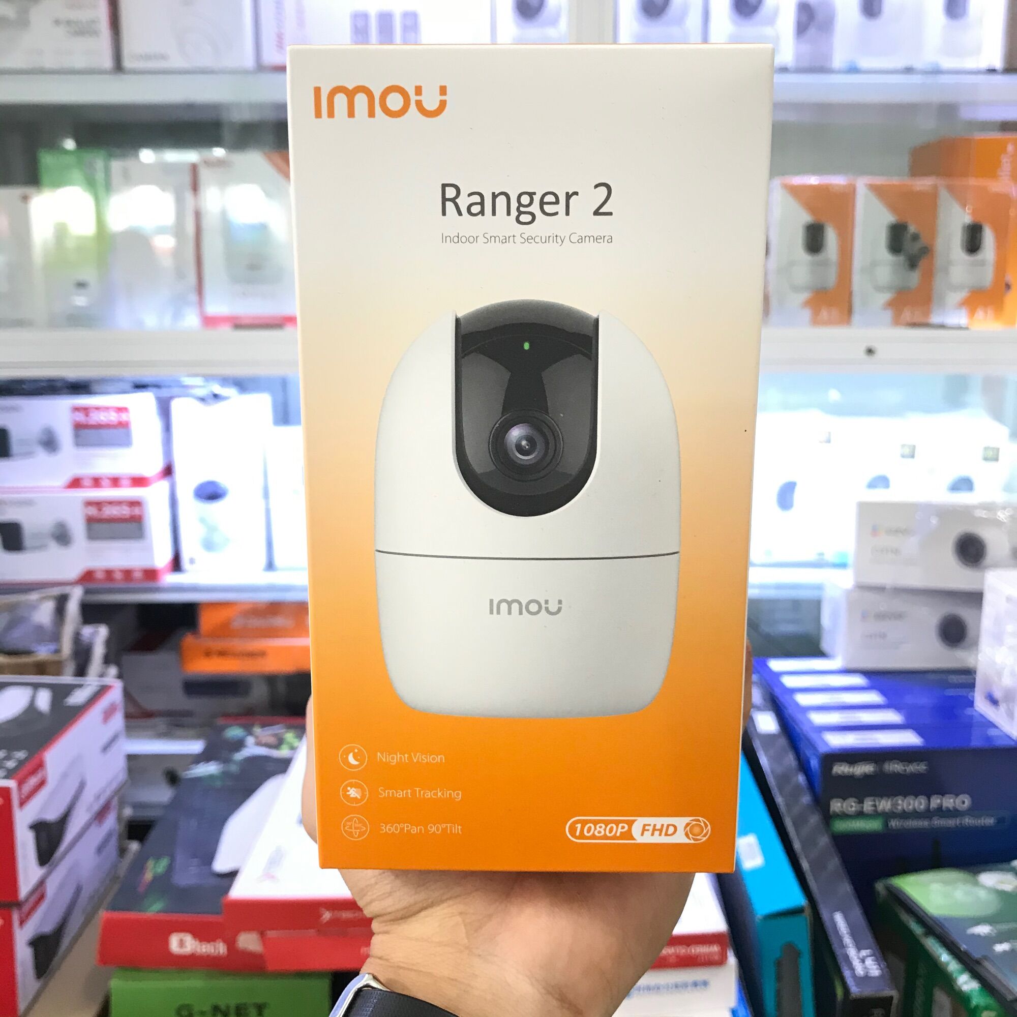 Camera WIFI IMOU RANGER 2 (A1) FullHD 2.0MP, Xoay 355 độ, Đàm thoại 2 chiều, Cảnh báo chuyển động (Mã mới)