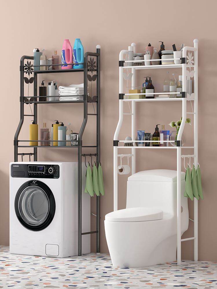 Giá Để Đồ Khoảng Trống Phía Sau Bồn Cầu Dụng Cụ Thần Thánh Đựng Đồ Nhiều