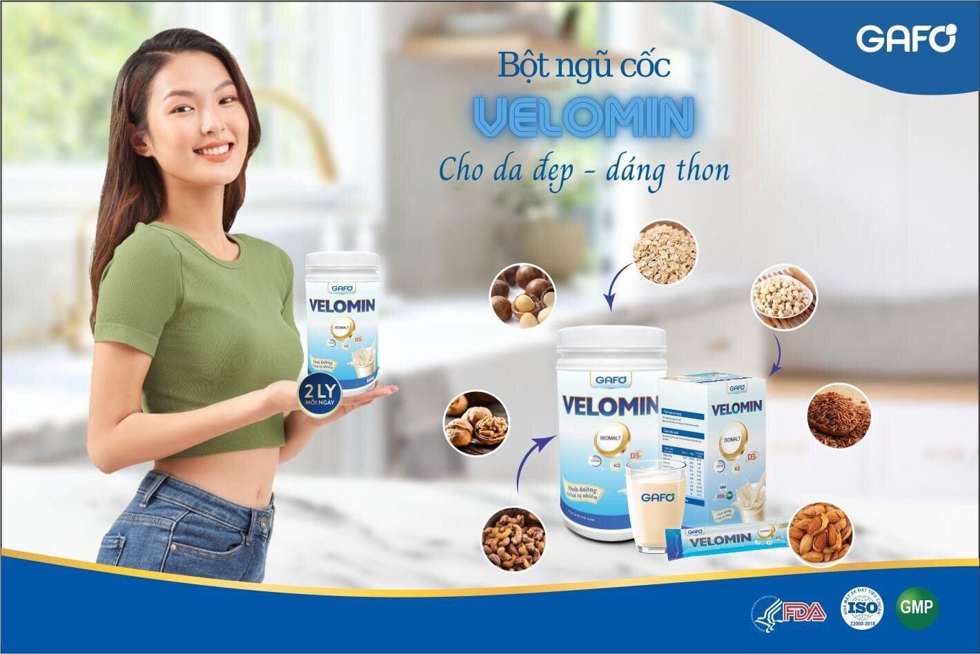 Ngũ cốc VOLEMINdinh dưỡng từ các loại hạt tự nhiên