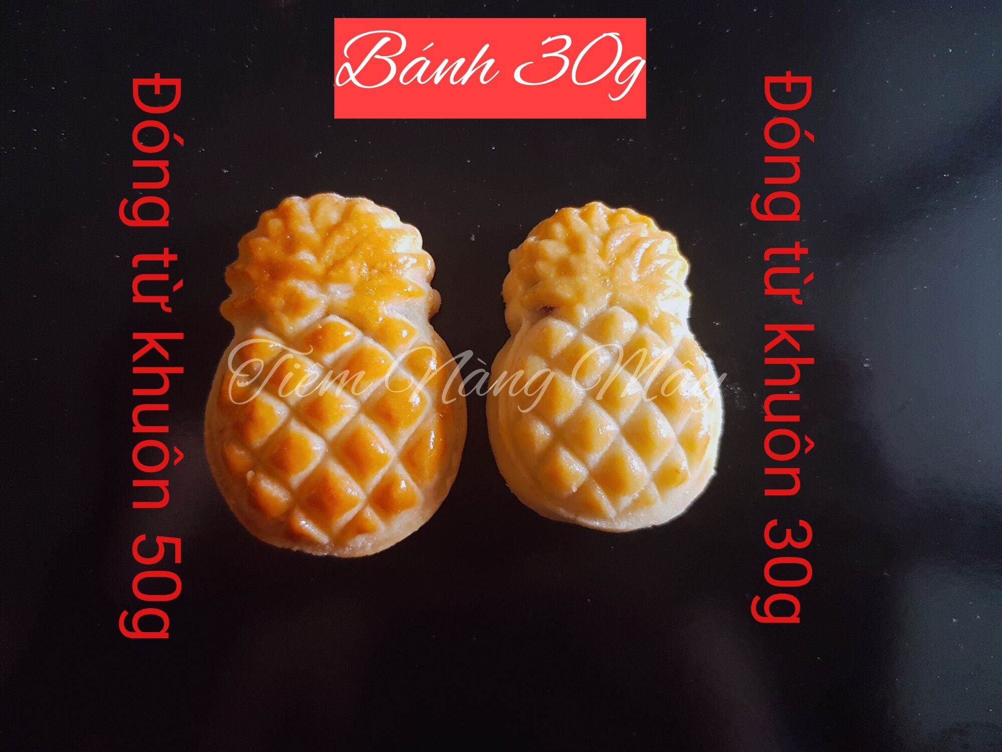 [HCM]Khuôn bánh dứa quả dứa 2 và 4 mặt