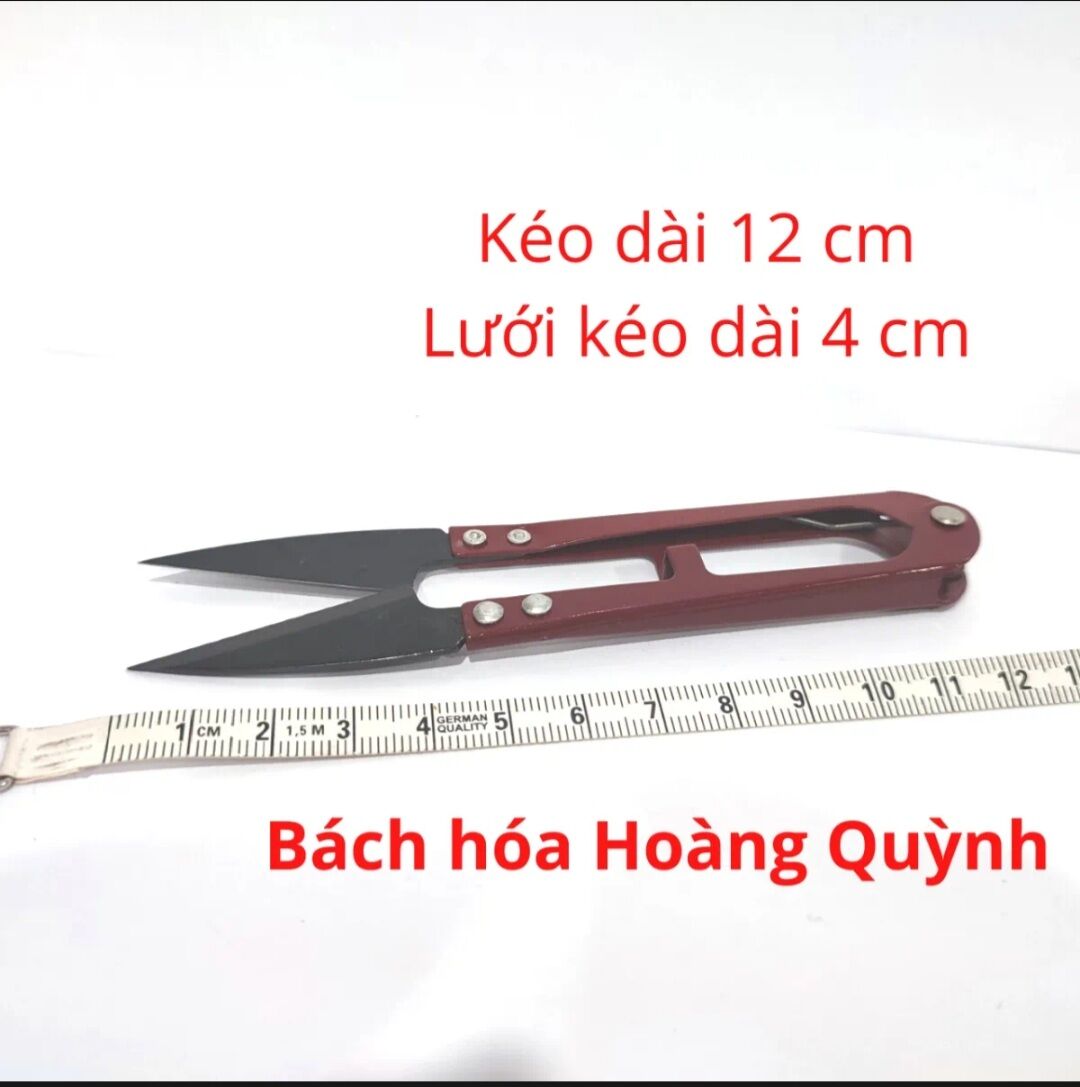 kéo bấm  cắt chỉ loại LỚN  lưỡi thép