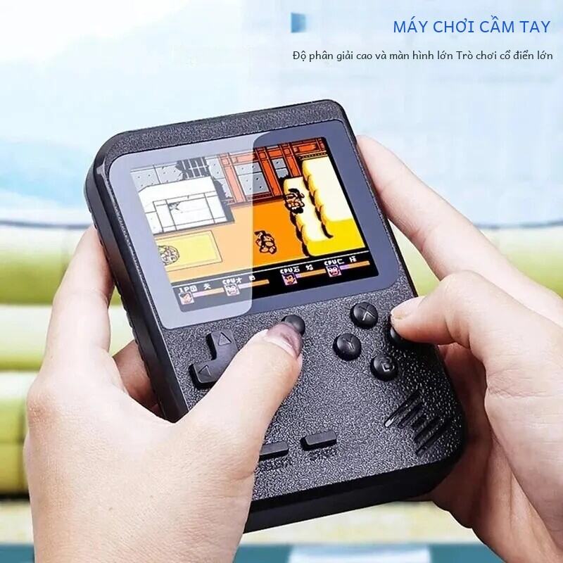 Gaminja Gc26 Retro Mini Di Động Chơi Game Cầm Tay Màn Hình LCD Màu 3.0 Inch Tích Hợp 400 Trò Chơi Dành Cho Trẻ Em