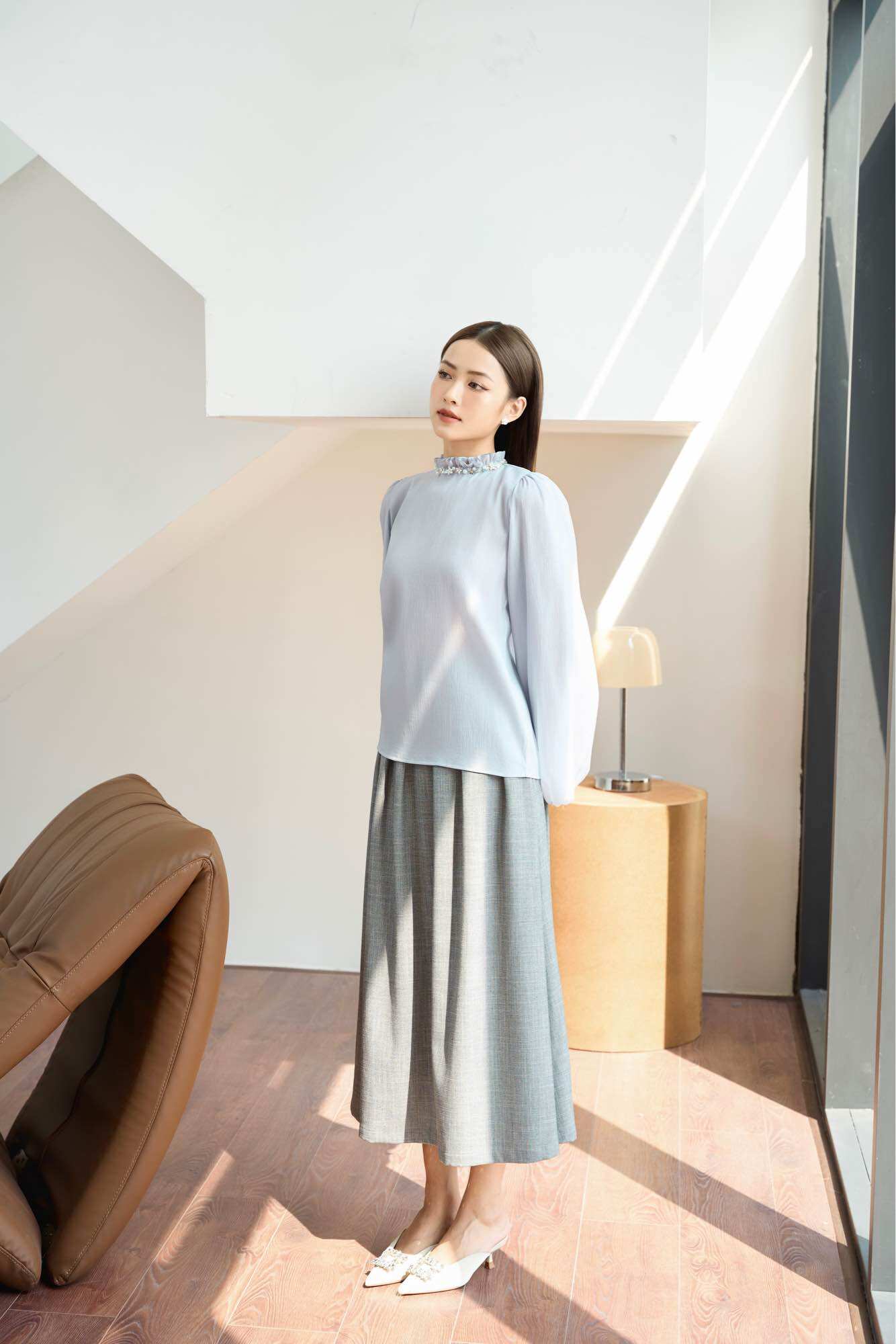 Chân váy li eo Daria skirt