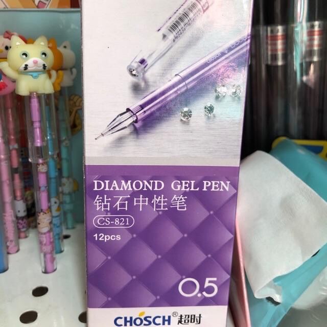 [HCM]Viết nước Chosch 821 tím ( 1 hộp 12 cây)