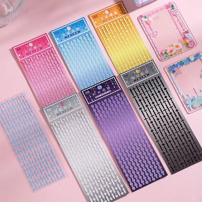 Set 4 tờ sticker dùng để viền và trang trí