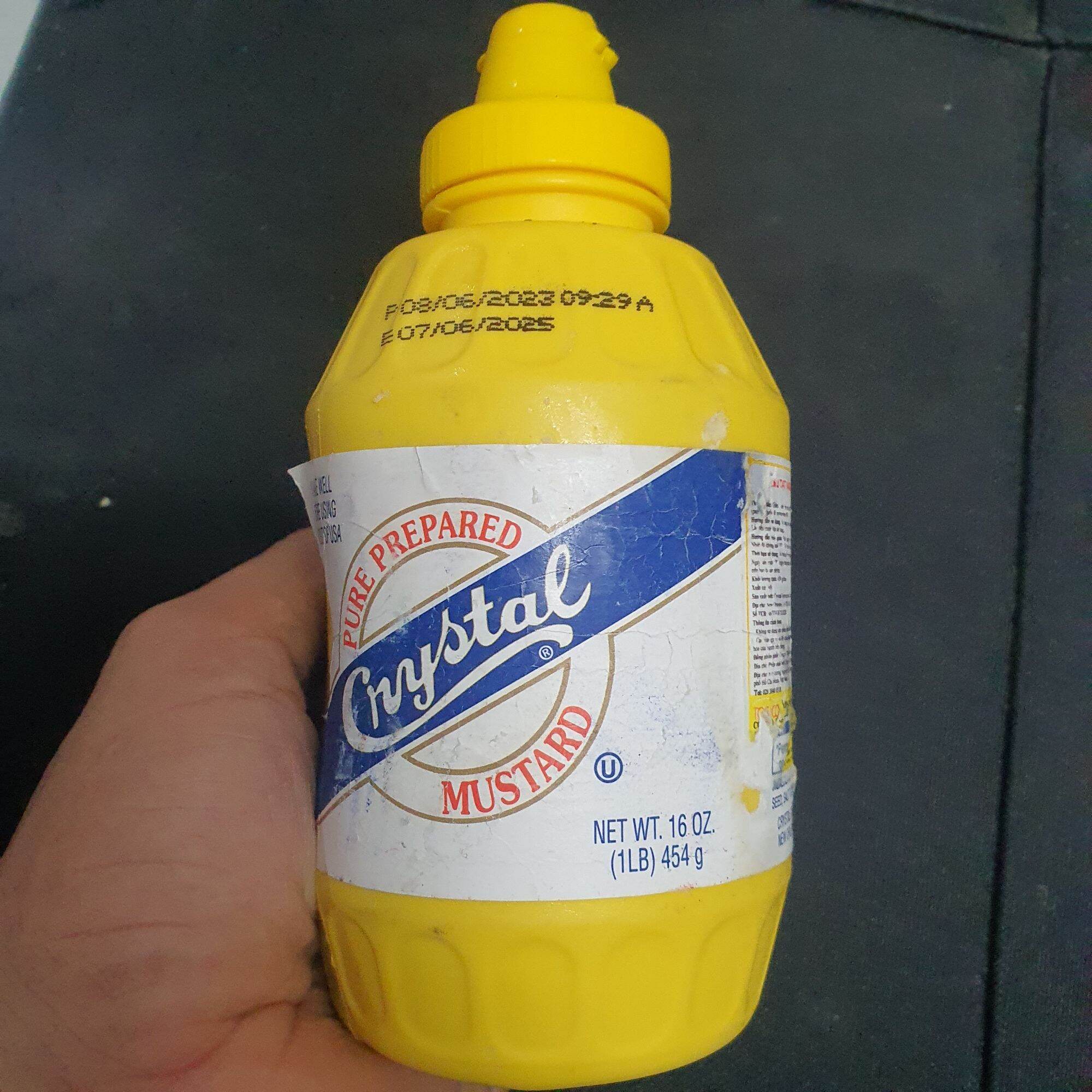 Mù tạt vàng 454g – Crystal