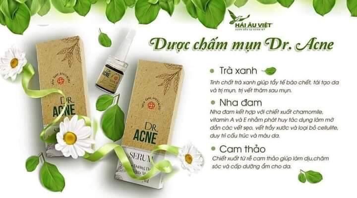 [Freeship] Dược chấm mụn dr acne Hải Âu Việt
