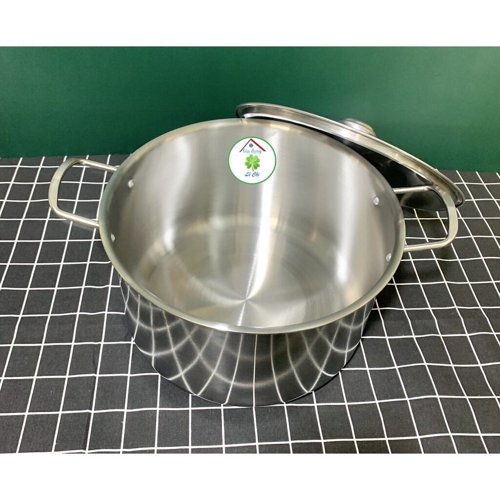 Nồi inox luộc gà (đường kính 24-26-28-30-32cm)