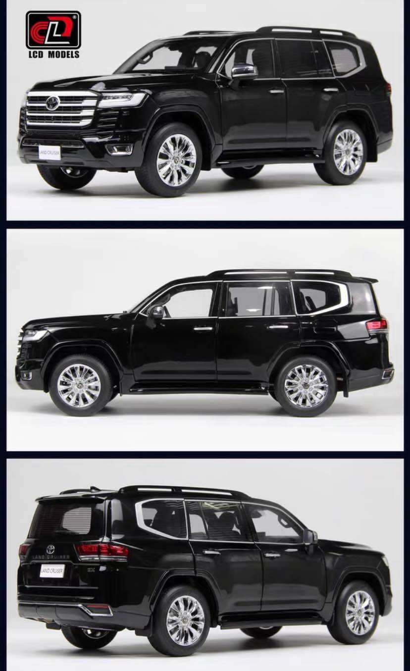 Mô hình xe SUV Land Cruiser LC300 tỉ lệ 1/18 LCD