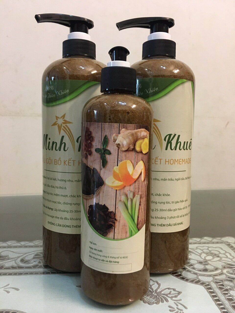 Dầu gội thảo mộc thiên nhiên Minh Khuê