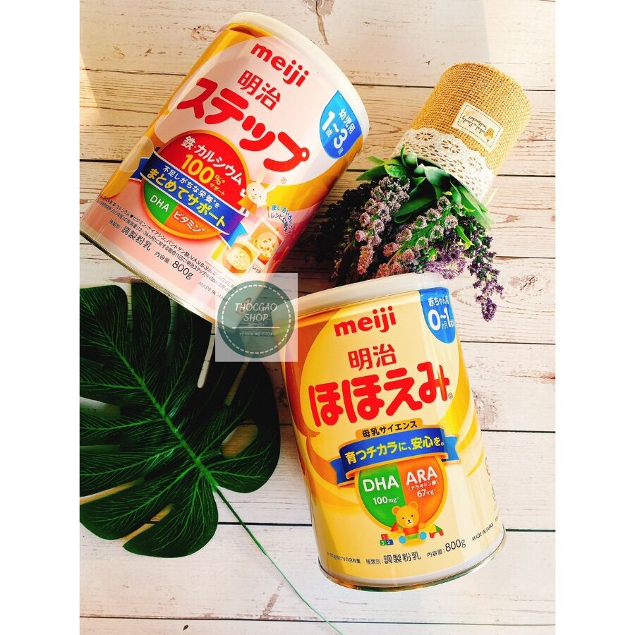 [MẪU MỚI] Sữa bột MEIJI số 9 (1-3 tuổi) lon 800gr