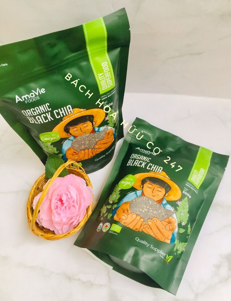 Hạt Chia hữu cơ Amavie Food 500g