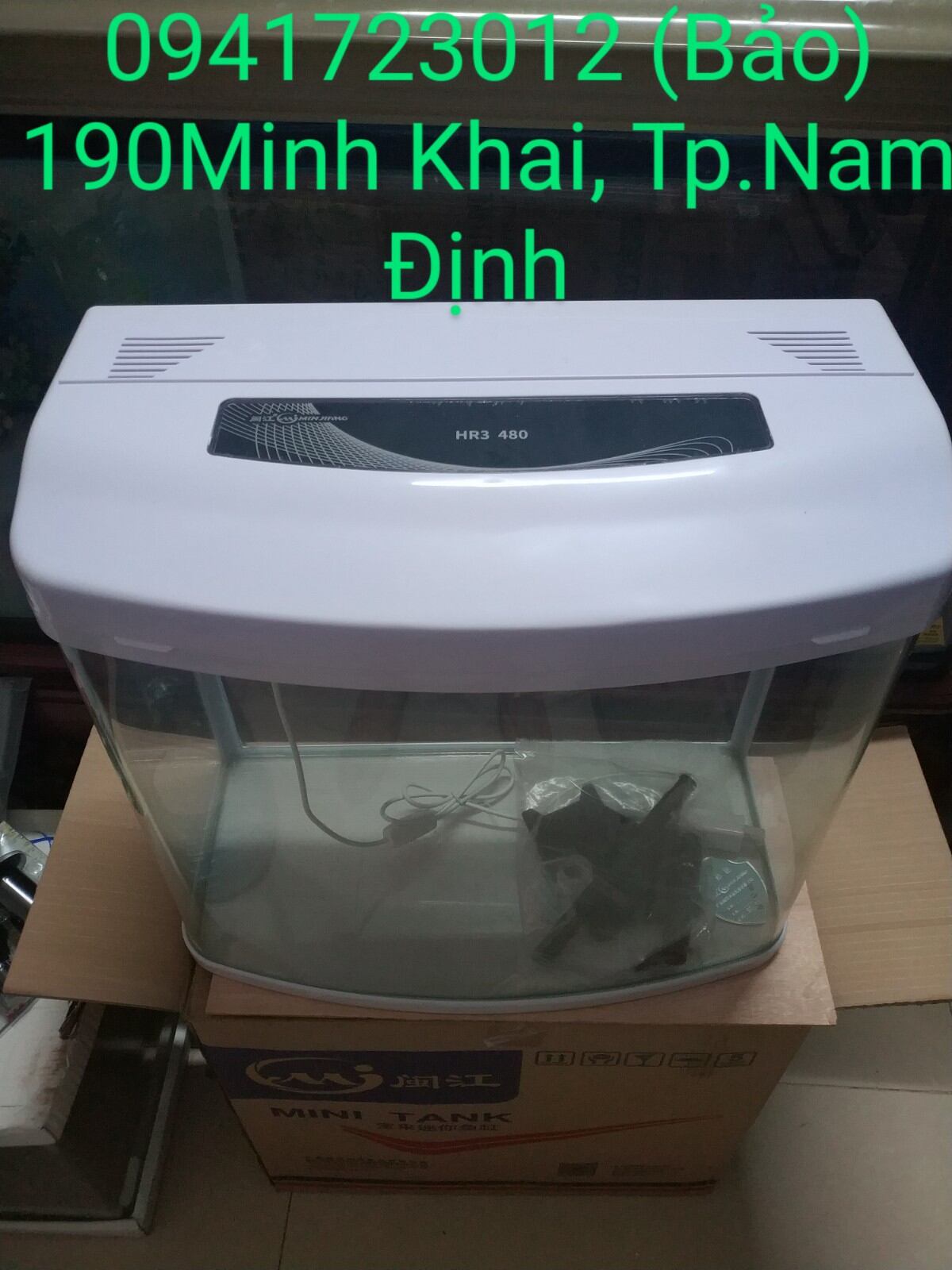(Xem mô tả) Bể kính đúc Minjiang 480 48cm