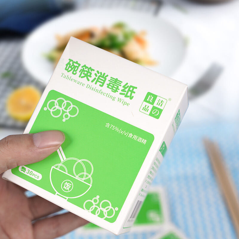 Bộ Đồ Ăn Bát Dùng Một Lần Khăn Ướt Khử Trùng Bát Đũa Khăn Ướt Làm Sạch Nhà