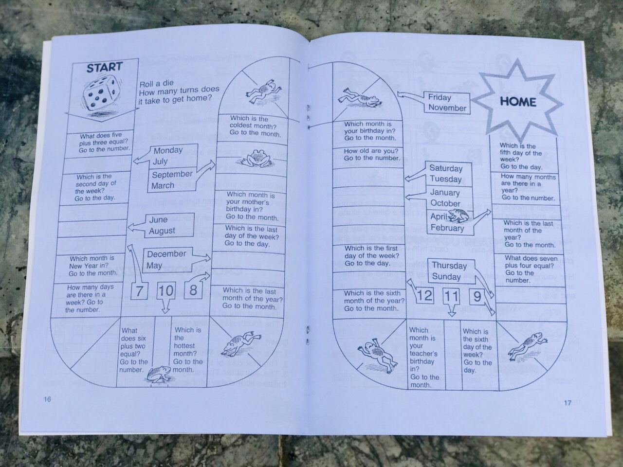 Activity book for Children bộ 6 cuốn A4