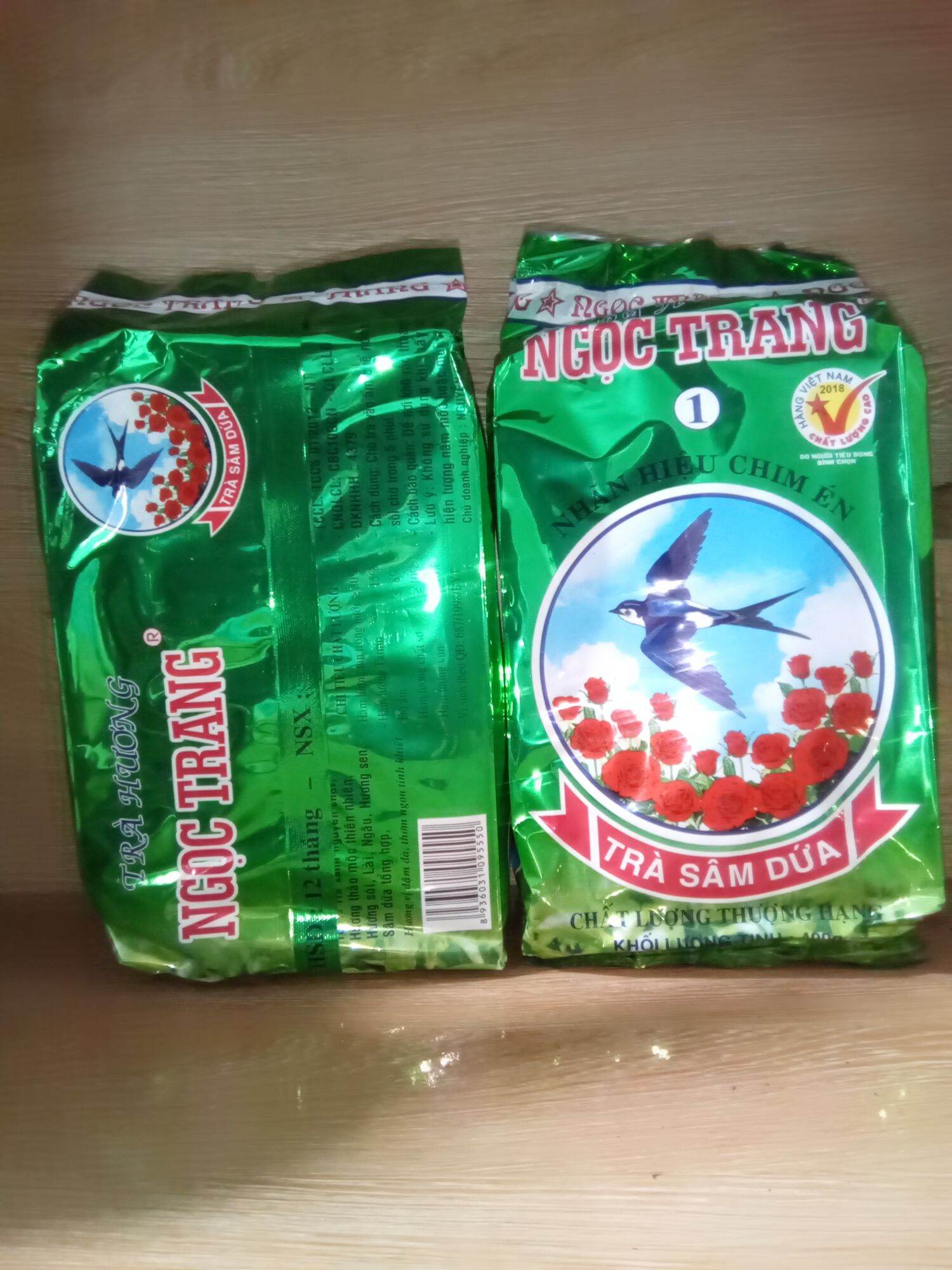 Trà Ngọc trang Sâm Dứa gói 400g