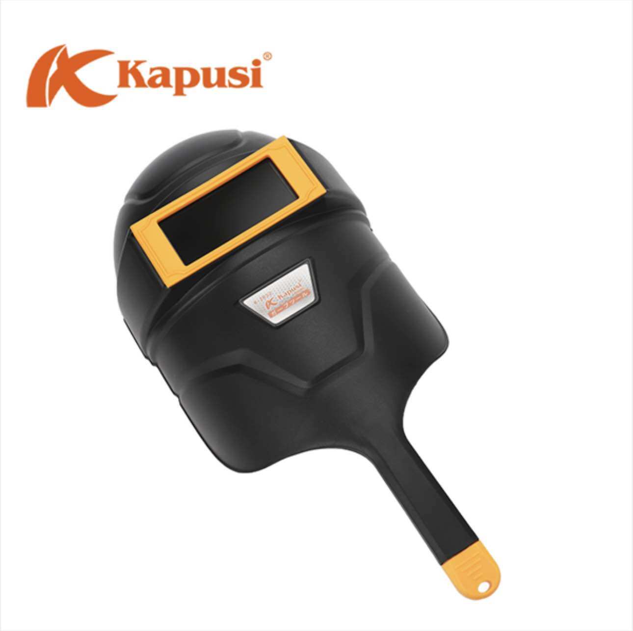 Mặt nạ hàn kính đen cầm tay thương hiệu Kapusi Nhật Bản, Bảo hành 12 tháng, mũ hàn, mat nah an cam tay, mặt nạ hàn điện tử