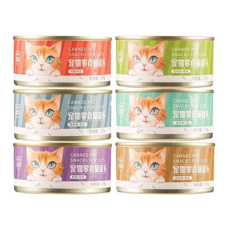 Pate cho mèo Canned Pet thùng 12 lon 170g
