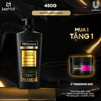 Dầu gội TRESemmé Lamellar Gloss LamellarBond+ Phủ Bóng 8X Chuẩn Salon 450g
