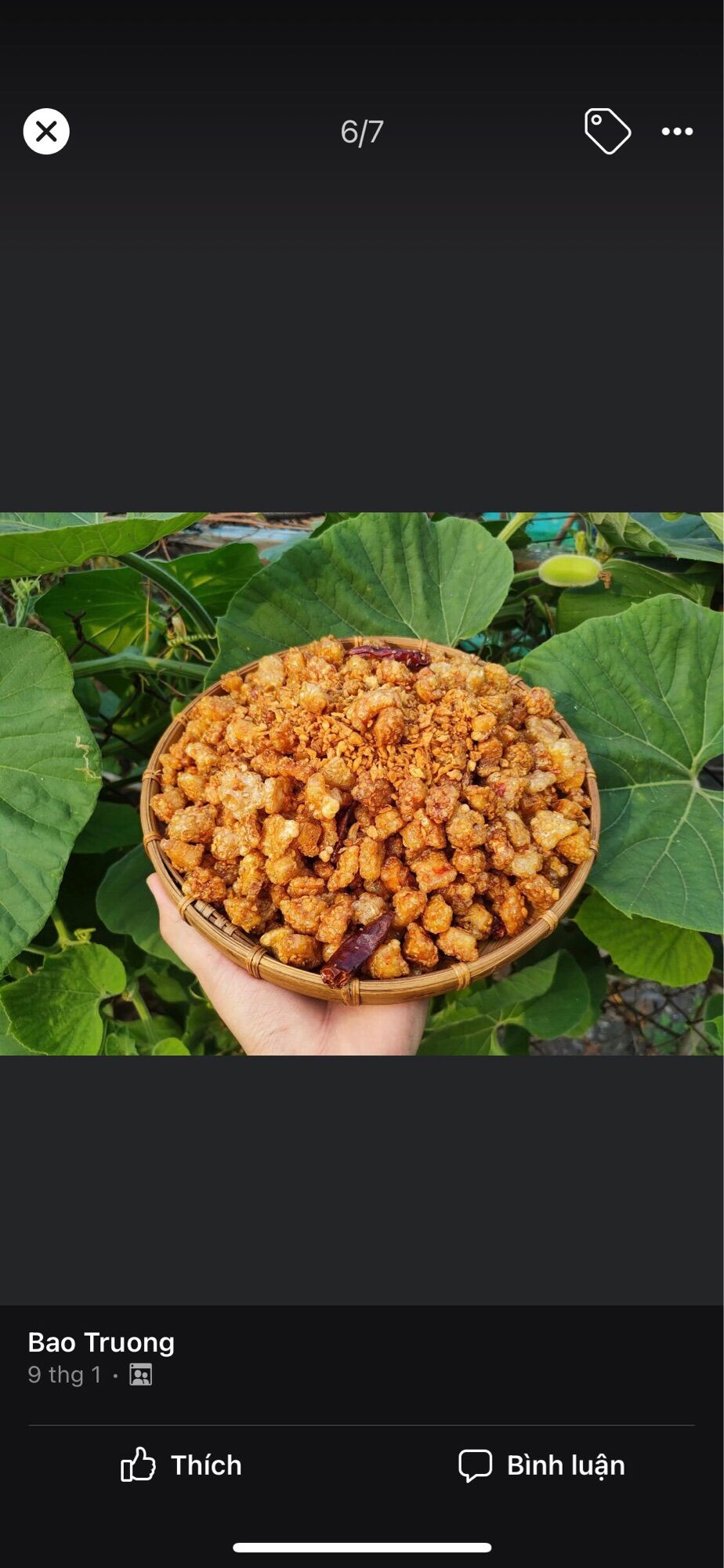 Bánh tráng phơi sương tóp mỡ