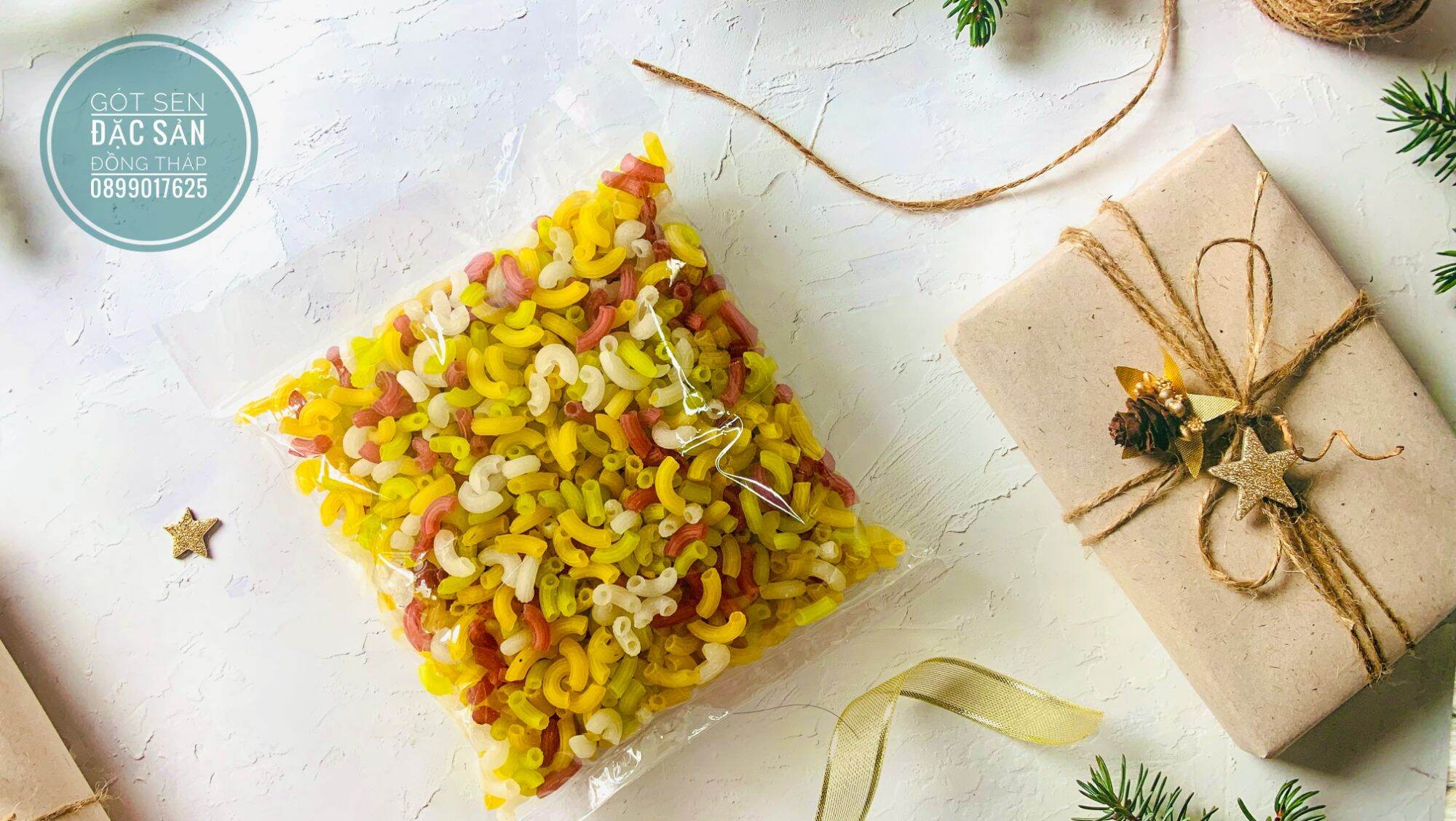 1Kg Nui rau củ (ống ngắn) [Đặc sản, Thơm ngon]