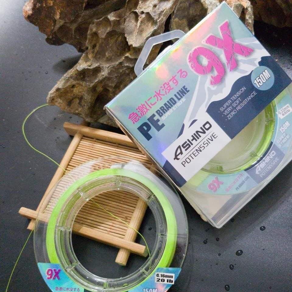 Dù chìm ashino 9x 🌀 .dù được làm theo công nghệ cao pe 100% line - 9 sợi dây bện vào nhau siêu mịn