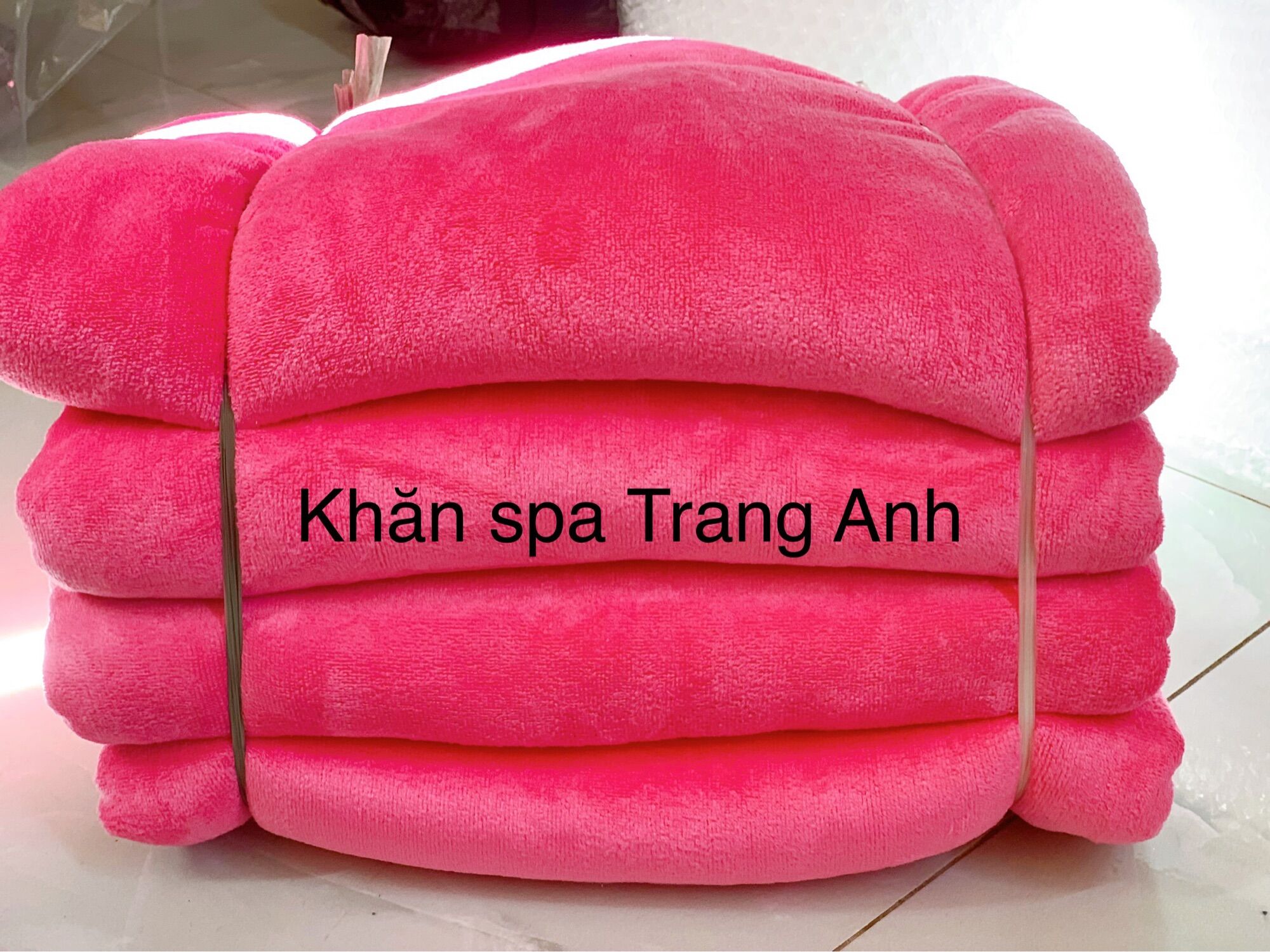 COMBO 10 KHĂN GỘI ĐẦU, QUẤN ĐẦU SPA KÍCH THƯỚC 35* 75 CM