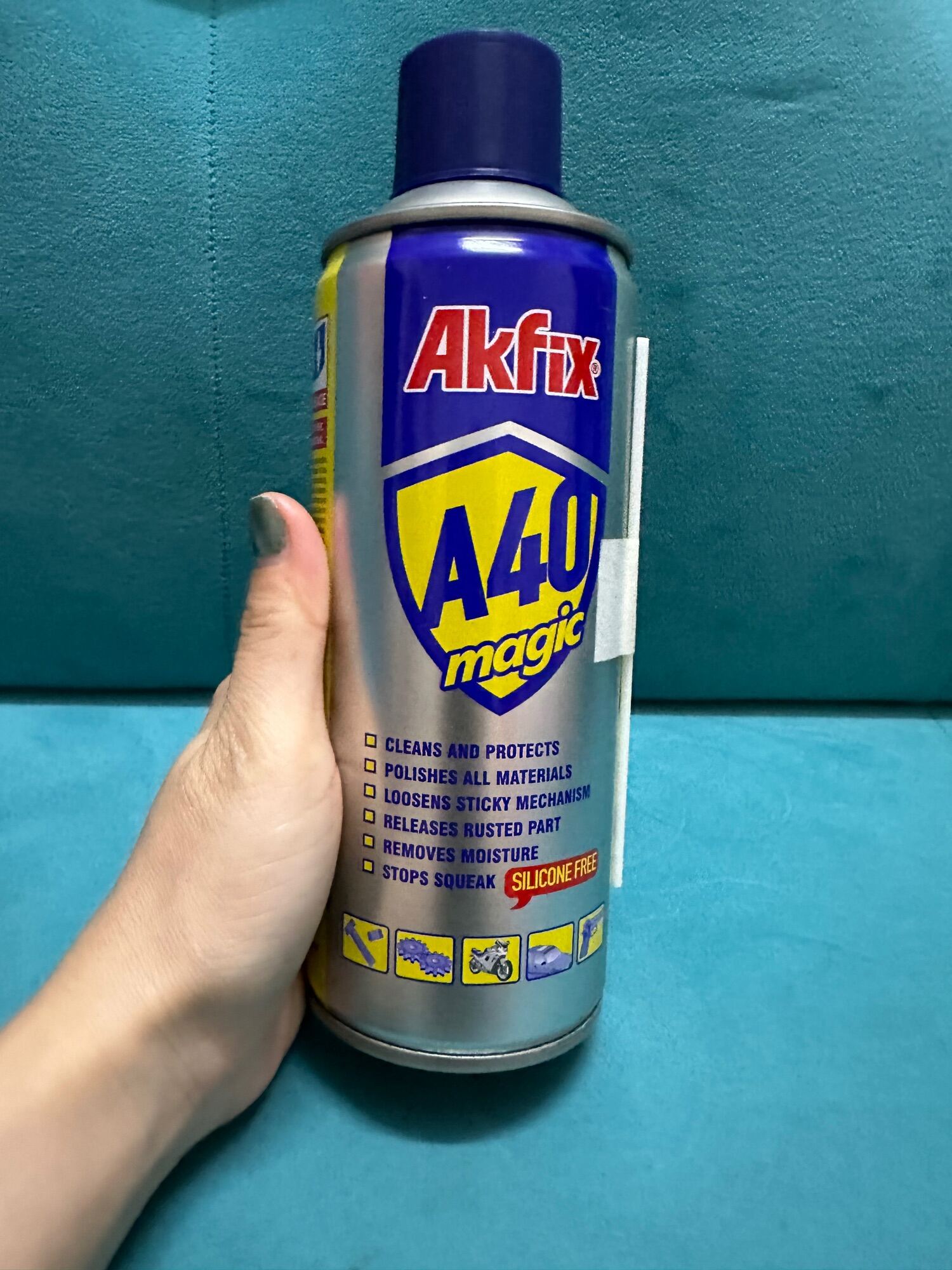 Xịt tẩy rỉ, bôi trơn đa năng Akfix A40 Magic 400ml Nhập khẩu Thổ Nhĩ Kì