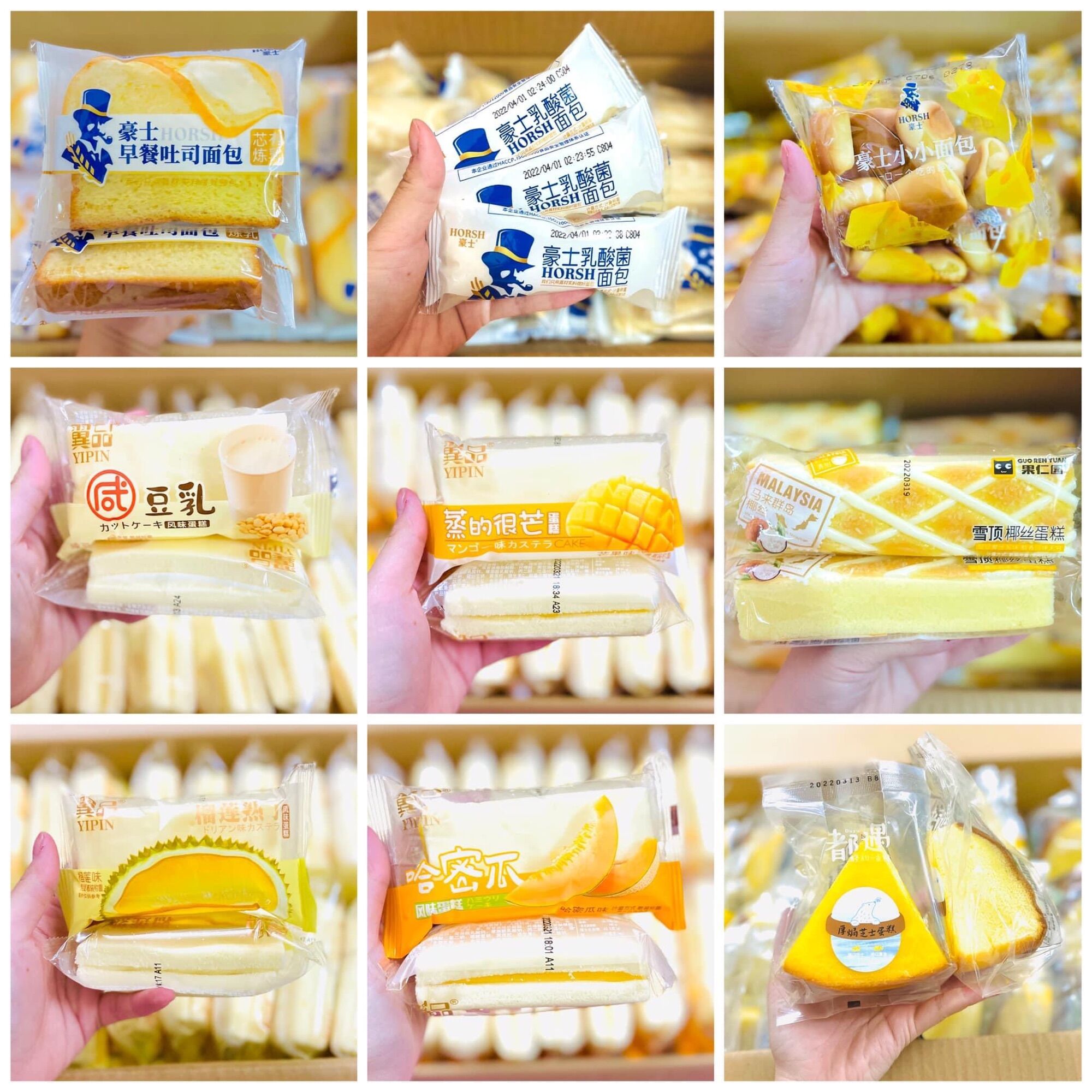 [BÁNH MỚI LOẠI NGON]THÙNG 2KG BÁNH MIX TƯƠI ĐÀI LOAN