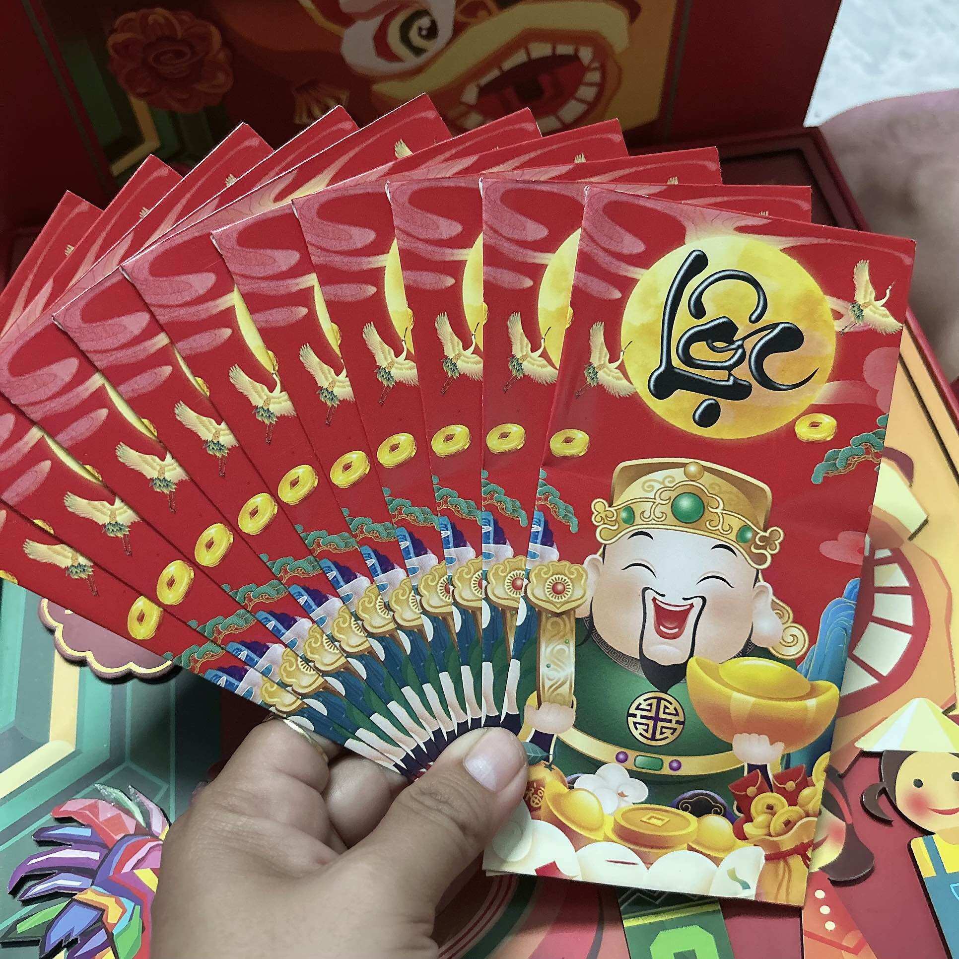Combo 200 Bao Lì Xì Tết Dễ Thương tài lộc