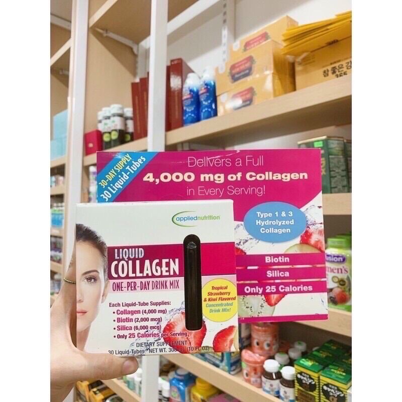 LIQUID COLLAGEN ONE-PER-DAY 4000MG CỦA MỸ