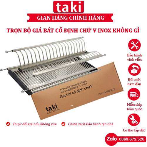Kệ úp bát đĩa, giá bát cố định chữ v 3 tầng inox304 không gỉ