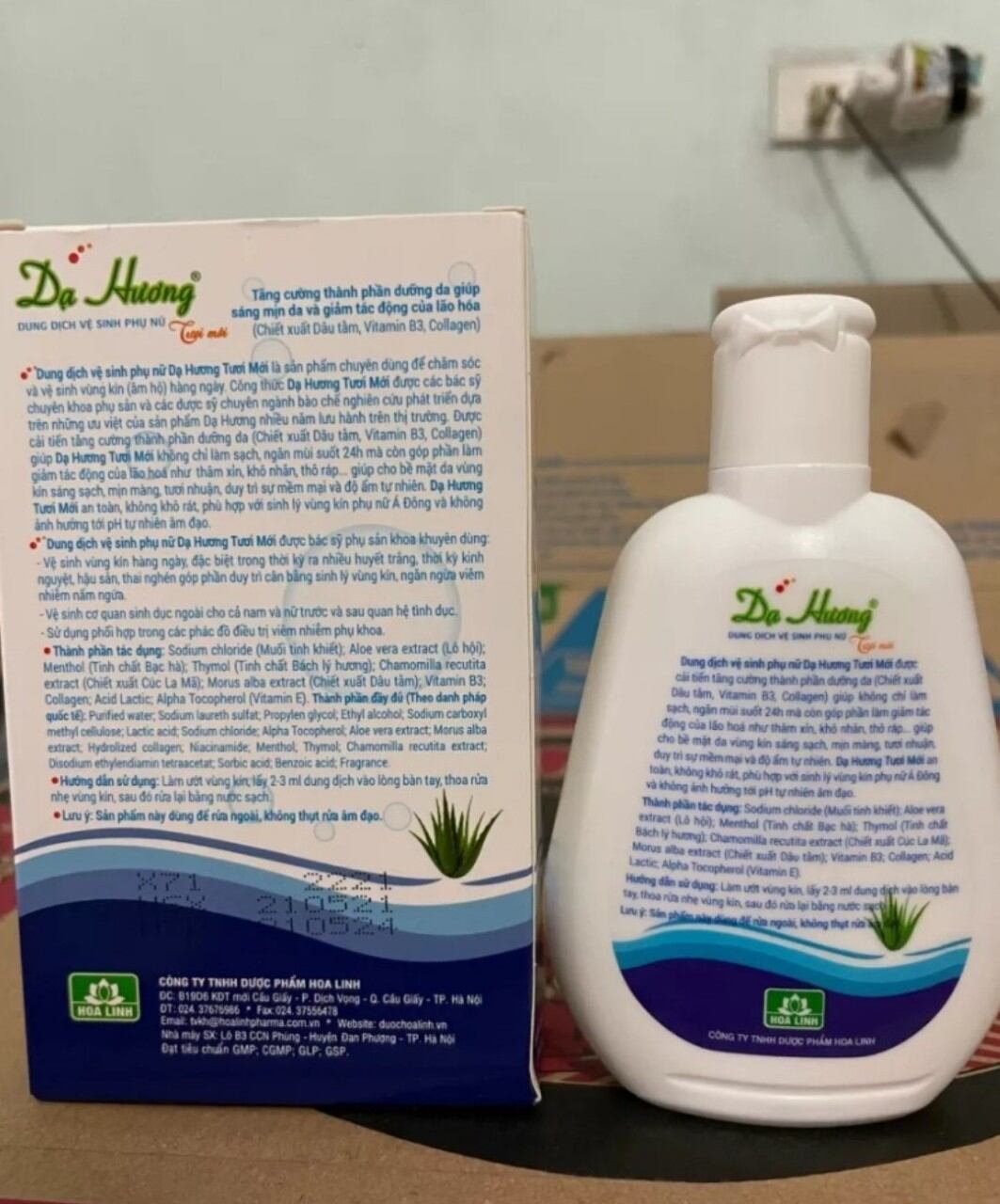 Dung dịch vệ sinh dạ hương 100ml (màu xanh)