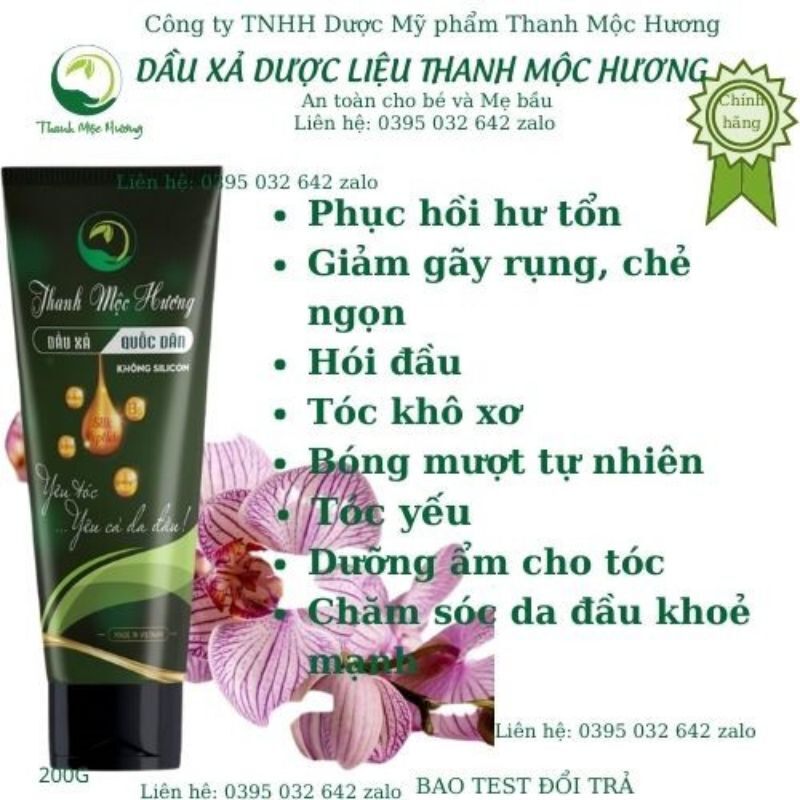 Dầu xả Thanh Mộc Hương