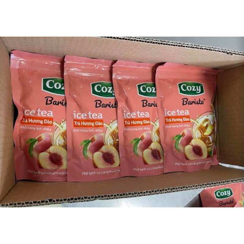 Trà Cozy Đào Hoà Tan 400gr/Gói
