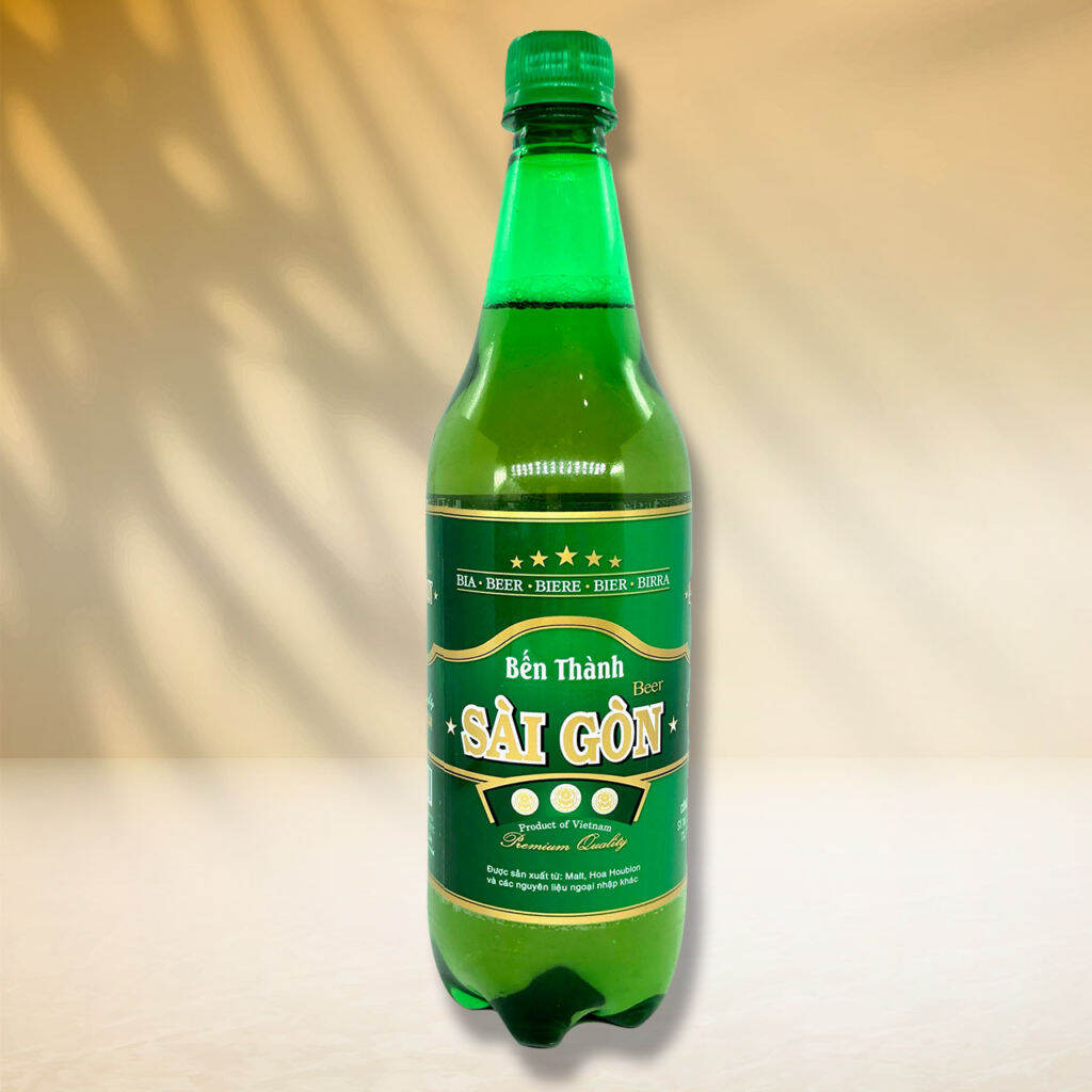 Bia Tươi Bến Thành Sài Gòn Xanh 900ml