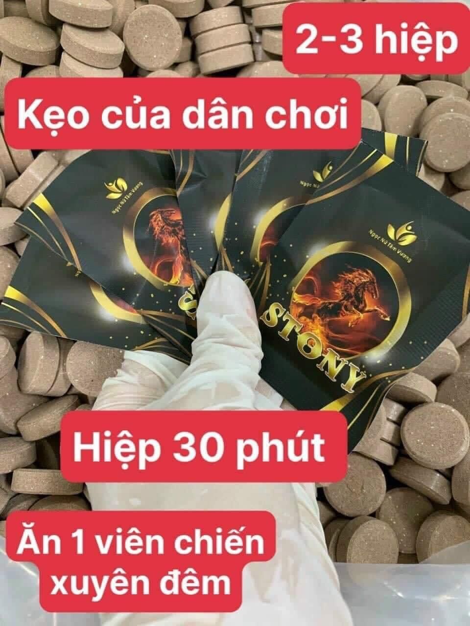 KẸO ĐỔI GIÓ STONY BỔ HOÀN DƯƠNG 8 Vien